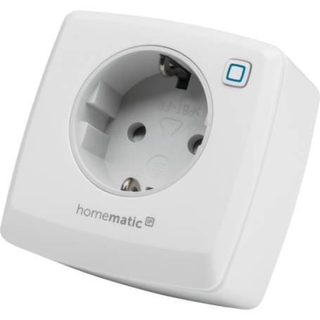 Homematic IP HMIP-PS-2 Prise Intelligente 3680 W Maison Blanc
