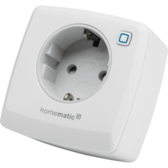 Homematic IP HMIP-PS-2 Prise Intelligente 3680 W Maison Blanc