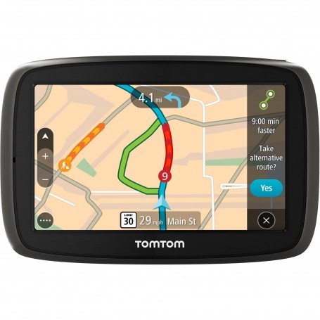 GPS TomTom GO Navigator (6 Pouces, info trafic en Temps réel, essai du Service Alerte de Zones de Danger, Cartes du Monde, Mise à Jour Via Wi-FI)