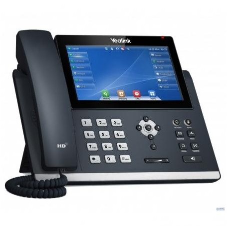 SIP-T48U IP Phone Grey LED Wi-FI SIP-T48U, IP Phone, W126270004 (Wi-FI SIP-T48U, IP Phone, Grey, Wired handset, 1000 Entries, LED, 17.8 cm (7))