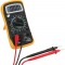 Multimètre numérique InLine® avec test de sonde de température et de transistor
