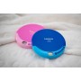 Lenco CD-011 - Lecteur CD portable Walkman - Diskman - CD Walkman - Avec écouteurs et câble de chargement micro USB - Bleu