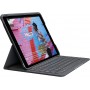 Logitech Rugged Folio pour iPad (10e génération) Étui Clavier de Protection avec Logiciel Smart Connector et Clavier Durable résistant aux éclaboussures - German Layout
