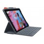 Logitech Rugged Folio pour iPad (10e génération) Étui Clavier de Protection avec Logiciel Smart Connector et Clavier Durable résistant aux éclaboussures - German Layout