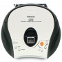 Lenco SCD-24 SCD24 - Lecteur CD pour enfants - Radio CD - Système stéréo - Boombox - Tuner radio FM - Mémoire de piste - Alimentation 2 x 1,5 W RMS - Alimentation secteur et piles - Blanc