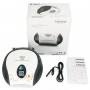 Lenco SCD-24 SCD24 - Lecteur CD pour enfants - Radio CD - Système stéréo - Boombox - Tuner radio FM - Mémoire de piste - Alimentation 2 x 1,5 W RMS - Alimentation secteur et piles - Blanc