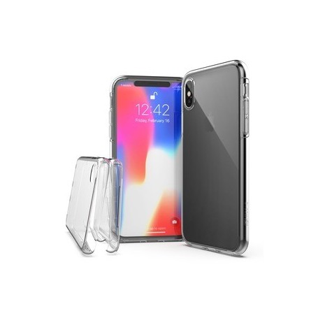 COQUE DEFENSE 360X FOR IPHONE X - CLEAR