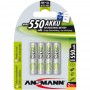 Ansmann accumulateur NiMH, Micro (AAA), 550mAh, 4 pcs. (5030772)