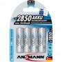 Ansmann accumulateur NiMH, Mignon (AA), 2850mAh, 4 x blister (5035212)