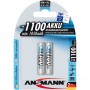 Ansmann accumulateur NiMH, Micro (AAA), 1100mAh, 2 x blister (5035222)