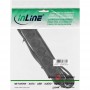 Barrette d'alimentation InLine® 6 ports 6x type F allemand avec interrupteur d'alimentation noir 1,5 m