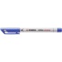 Stylo-feutre STABILO OHPen soluble 1 mm - bleu