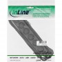 InLine® Power Strip, câble allemand de 1,5 m, 6 ports de type 6, type F, noir