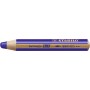 Crayon multi-talents STABILO woody 3 in 1 - bleu foncé