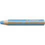 Crayon multi-talents STABILO woody 3 in 1 - bleu azur