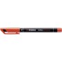 Stylo-feutre STABILO OHPen permanent 0,7 mm - rouge