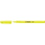 Surligneur STABILO flash - jaune