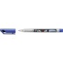 STABILO marqueur permanent Write-4-all F Fin 0,7 mm Bleu