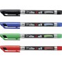 Stabilo - Write-4-all - Pochette de 4 Stylos-feutres - 1 mm - Vert/Rouge/Bleu/Noir