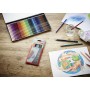 Boîte métal x 12 crayons de couleur aquarellables STABILOaquacolor ARTY