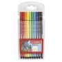 Etui carton x 10 feutres de dessin STABILO Pen 68