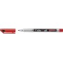 Marqueurs permanent Write-4-all M Moyen 1 mm Rouge