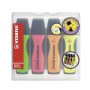 Stabilo Boss Executive Lot de 4 surligneurs de qualite superieure Vert/rose/orange/jaune