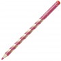 Crayon de couleur ergonomique pour droitiers - Stabilo Easycolors - Rose