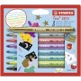 Etui carton x 8 feutres de coloriage STABILO Trio DECO