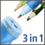 Taille-crayon STABILO EASYsharpener droitier - bleu