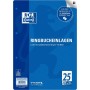 Oxford Feuillets pour classeur, A4, lign, 100 feuilles