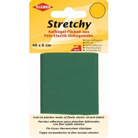 KLEIBER Patch thermocollant lastique, 400 x 60 mm, vert