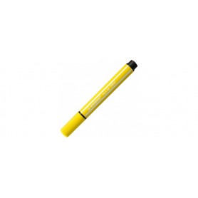 Feutre pointe biseautée STABILO Pen 68 MAX - jaune citron
