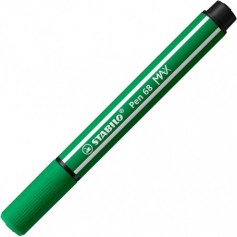 Feutre pointe biseautée STABILO Pen 68 MAX - vert