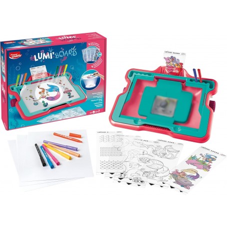 Maped Creativ Table lumineuse à dessin LED LUMI BOARD SIRENE