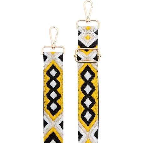 Bandoulière Brésilienne Jaune et Noir