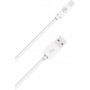 Cable A/MFI - 2.4A 50 cm Recyclé Blanc