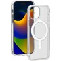 Coque hybride transparente Magsafe IP15 Plus