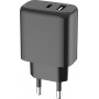CS USB A+C PD 40W (15+25W) Recyclé Noir