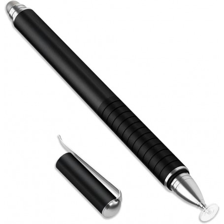 Stylet capacitif de haute précision 2 en 1 Noir