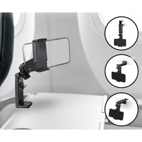 Support multifonction pour mobile Noir
