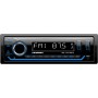 Blaupunkt BPA 1124 DAB BT Autoradio 1-DIN DAB+, Bluetooth, kit mains libres, 2 x USB, entrée auxiliaire, sous-out, multicolore, 200 W