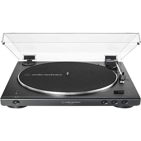 Audio-Technica LP60XBTBK Platine Vinyle Sans Fil à Entraînement par Courroie Automatique Noir