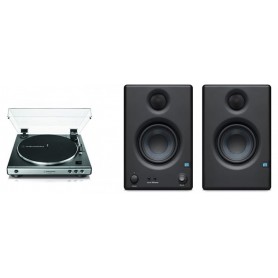 Audio-Technica LP60XUSBGM Platine Automatique à Entraînement par Courroie (analogue & usb) Gunmetal