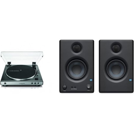 Audio-Technica LP60XUSBGM Platine Automatique à Entraînement par Courroie (analogue & usb) Gunmetal