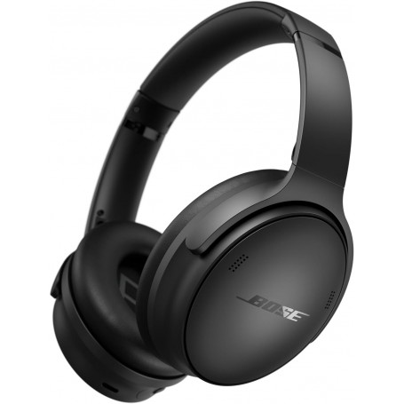 NOUVEAU Bose QuietComfort Casque sans fil à réduction de bruit, casque supra-aural Bluetooth avec une autonomie allant jusqu’à 24 heures, Noir