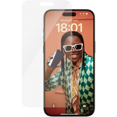 PanzerGlass - Screen Protector iPhone 15 Pro Max - Classic Fit
