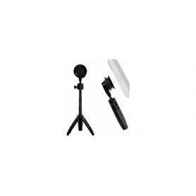 Support magnétique pour smartphone avec trépied et perche à selfie - Avec support magnétique