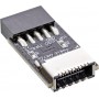 InLine® USB 2.0 to USB 3.2 Type-E Key-A Adapter internal