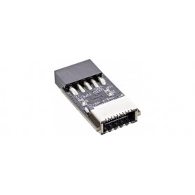 InLine® USB 2.0 to USB 3.2 Type-E Key-A Adapter internal